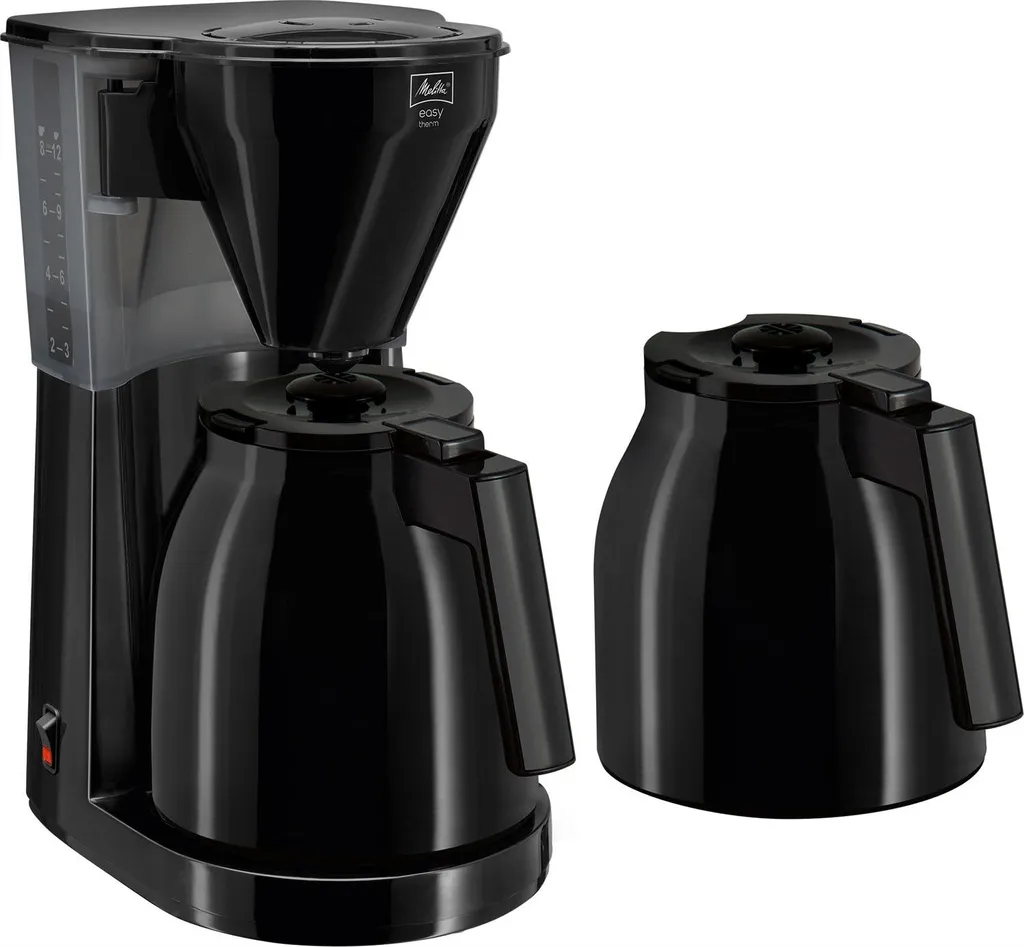 Melitta Easy II Therm + 2nd pot, black coffee maker