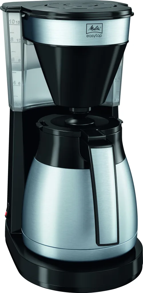 Melitta coffee machine "EASY TOP II THERM STEEL" black