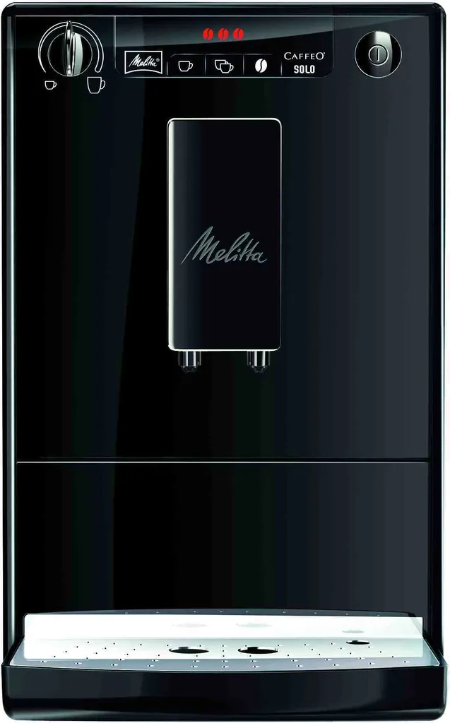 Melitta fully automatic coffee machine CAFFEO Solo pureblack
