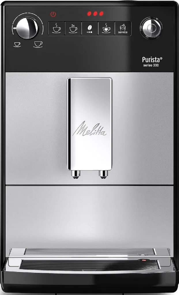 Melitta Purista F 230-101 fully automatic coffee machine with whisper-quiet conical grinder, coffee maker, cafe machine, coffee machine
