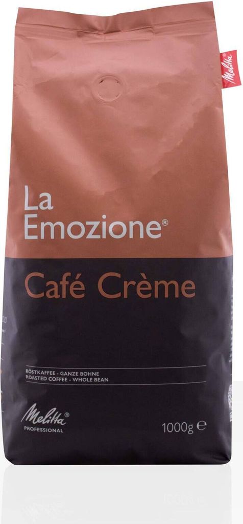 Melitta La Emozione Cafe Creme 100% Arabica - 1kg coffee beans