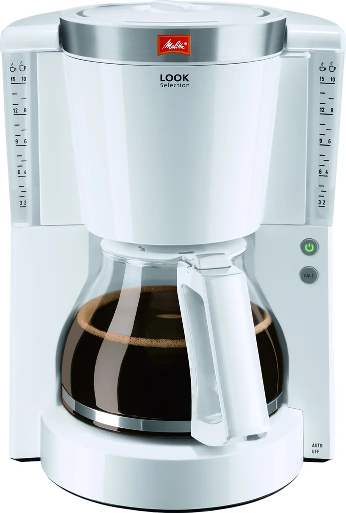 Melitta Look IV Selection 1011-03 white coffee machine