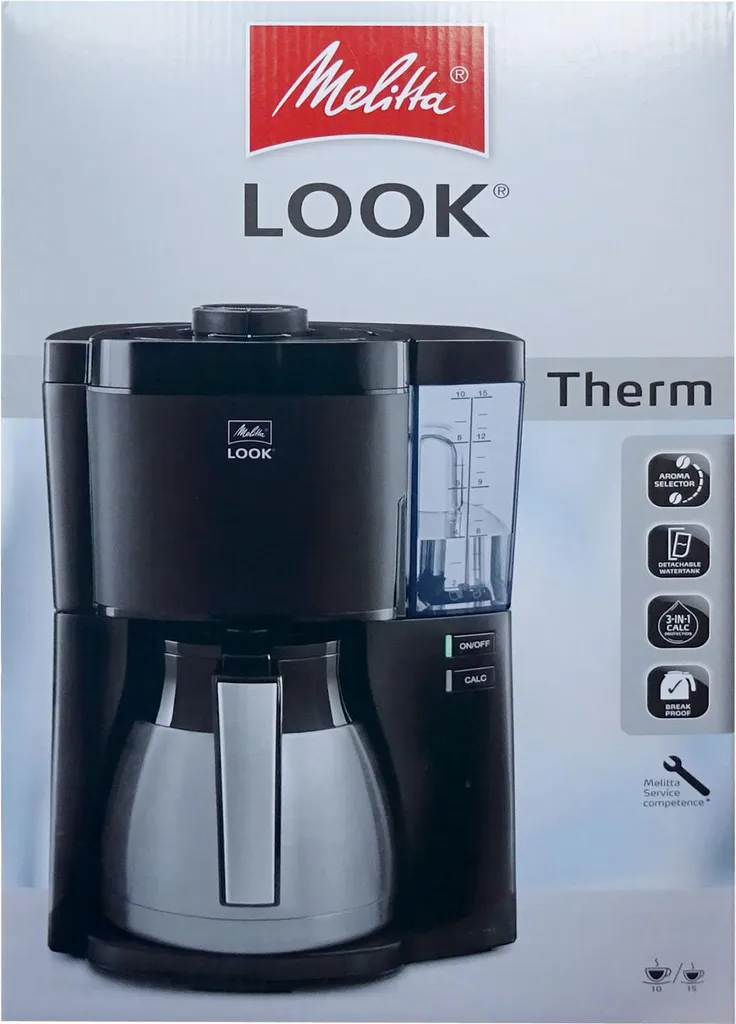 Melitta Look Therm – High-quality filter coffee machine for up to 10 cups