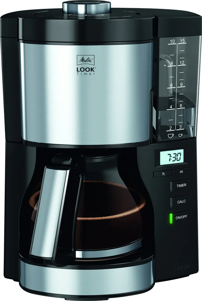 Melitta Look V Timer 1025-08 black coffee machine