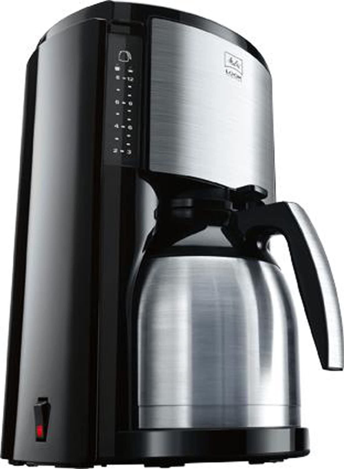 Melitta Look III Therm Selection 1011-12 bk, filter coffee machine with thermos, AromaSelector, black