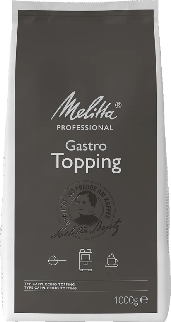 Melitta Professional Catering Cappuccino Topping Milk Powder 1000g