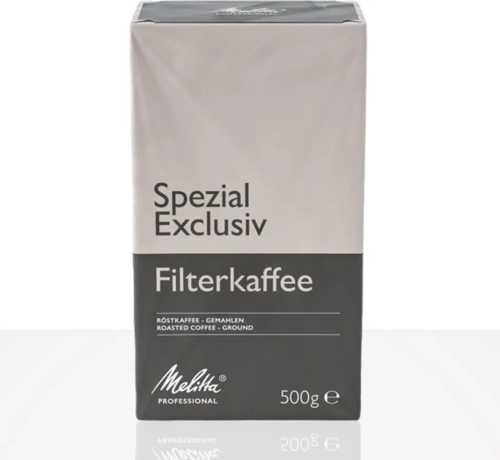 Melitta Spezial Exclusive - 12 x 500g ground coffee, vacuum-packed
