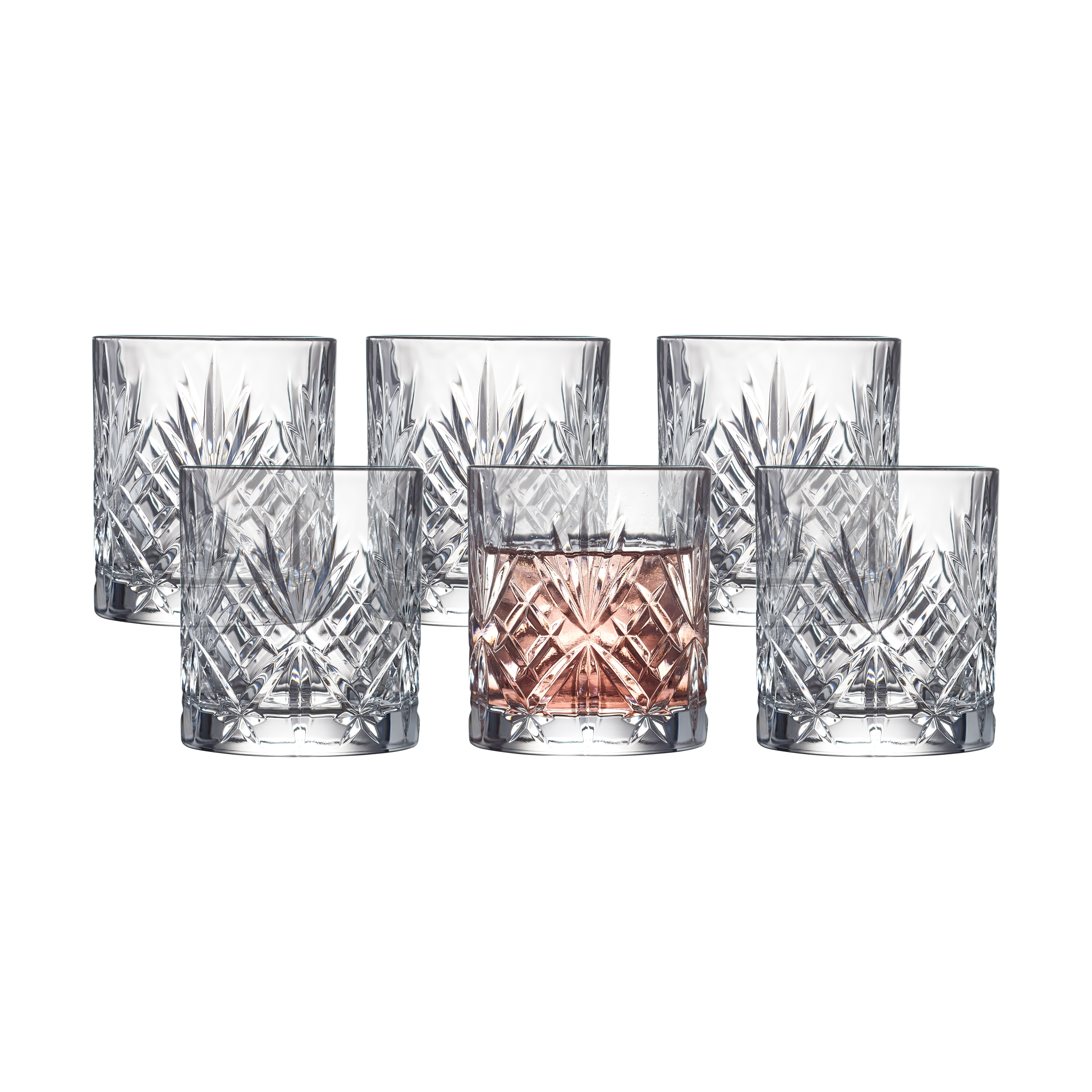 Lyngby Glas Melodia water glass 23 cl, pack of 6