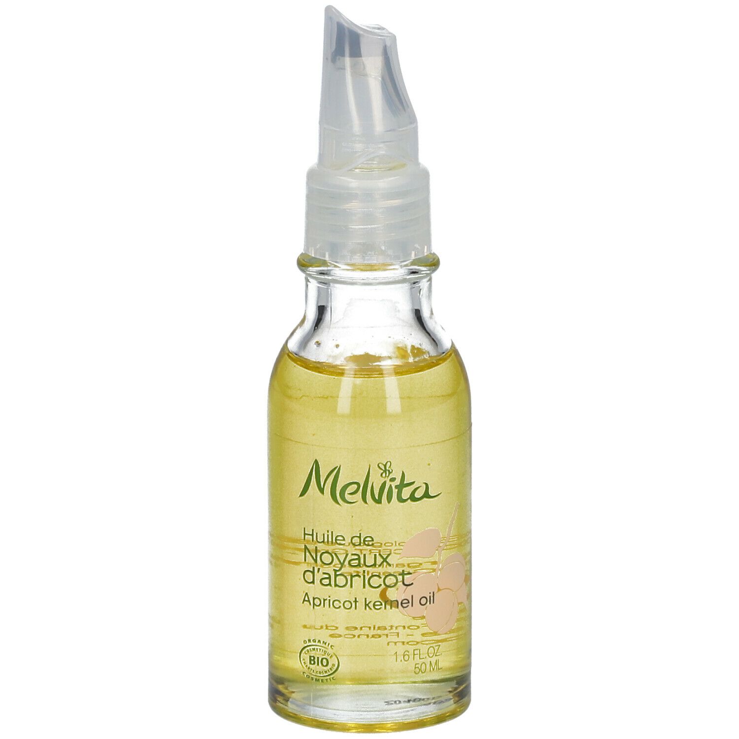 Melvita apricot kernel oil organic 50 ml