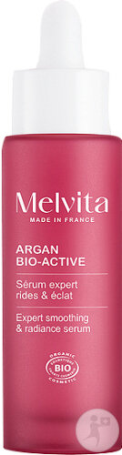 Melvita Argan Active Expert Serum Wrinkle And Radiance Organic Dropper Bottle 30ml