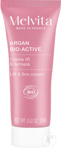 Melvita Argan Active Lift And Firmness Cream Organic Travel Size Tube 15ml