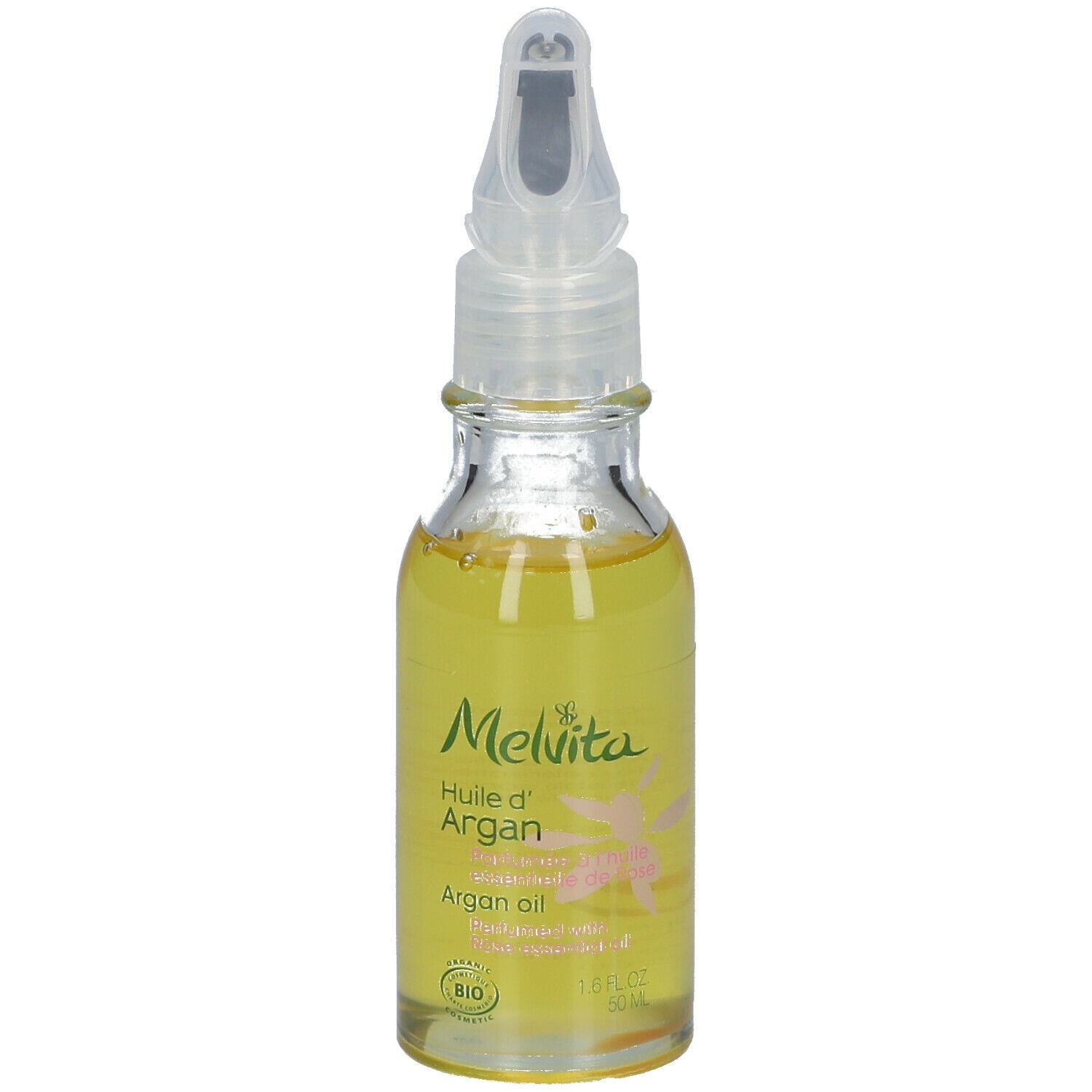 Melvita argan oil with organic rose scent 50 ml