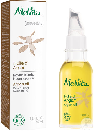Melvita Beauty Oil Argan Oil for Face and Body Organic Pump Spray 50ml