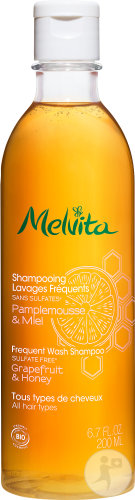 Melvita Organic Shampoo For Frequent Washing Bottle 200ml