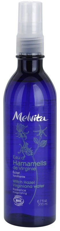 Melvita Eaux Floral Hamamelis de Virginie brightening facial toner in a spray