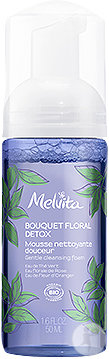 Melvita Floral Bouquet Cleansing Foam With Detox Effect Travel Format Pump Bottle 50ml