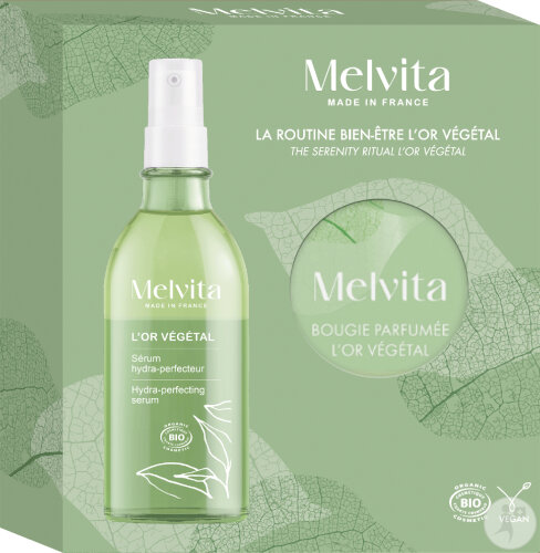 Melvita gift set LOr Vegetal Xmas 2025 2 products