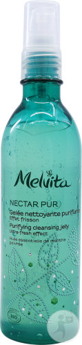 Melvita Netcar Pur organic facial cleansing jelly face bottle 200ml