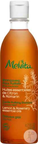 Melvita Cleansing Organic Shampoo Bottle 200ml