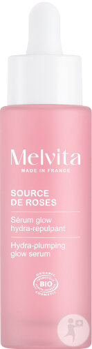 Melvita Source De Roses Hydra-Plumping Serum Bottle 30ml