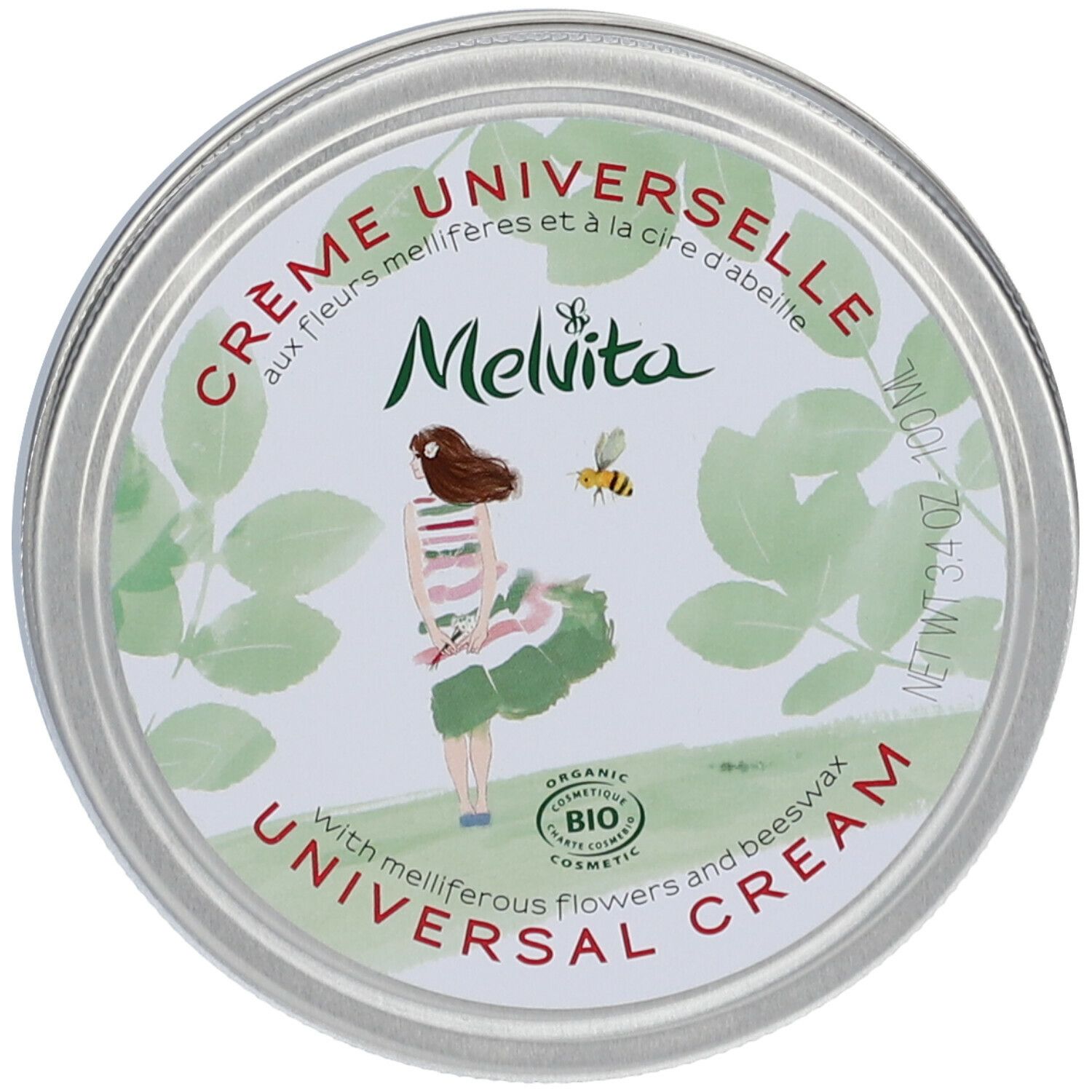 Melvita Universal Moisturizer Organic 100 ml