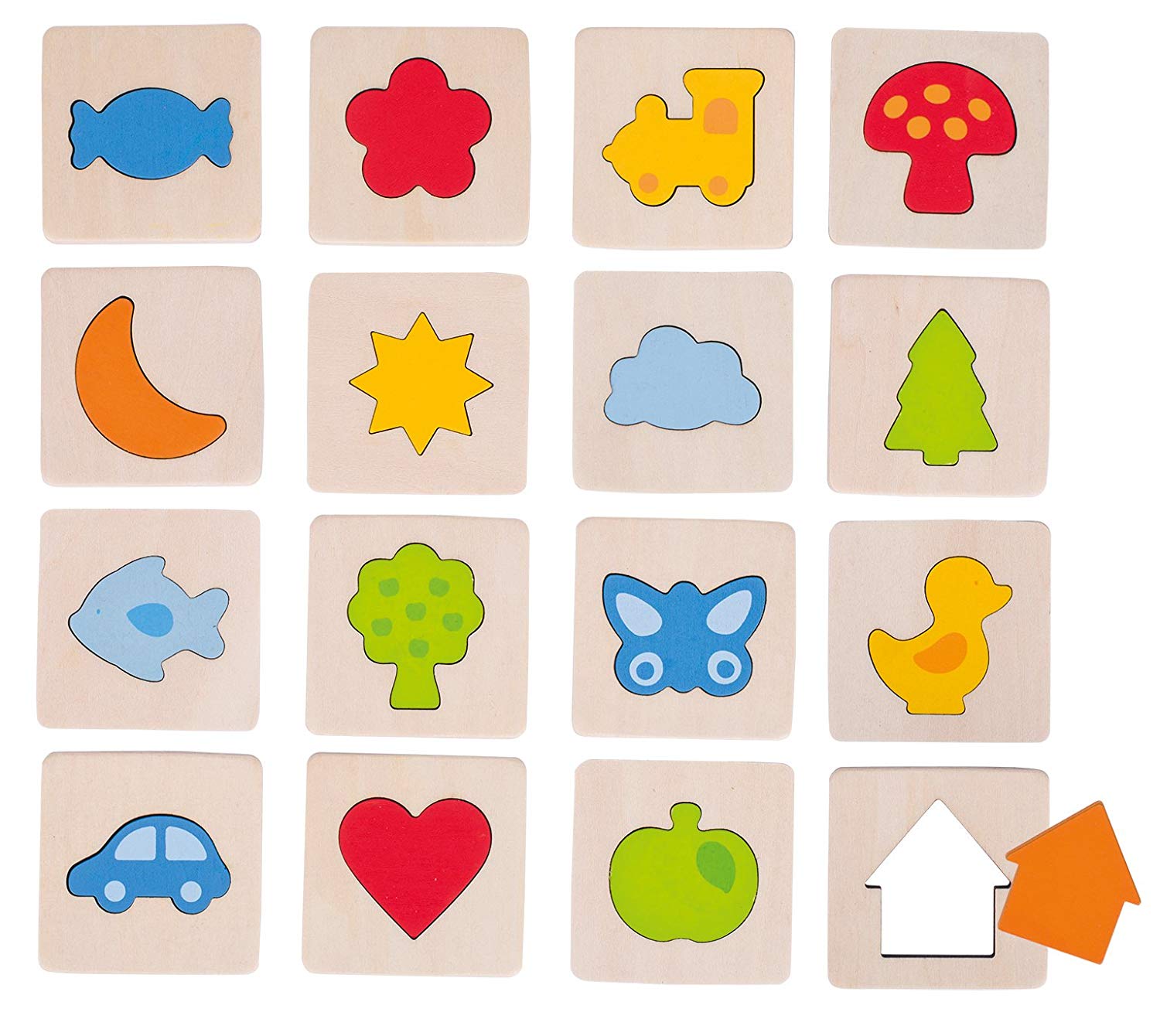 Goki Memory Forms Grope, 32-Piece