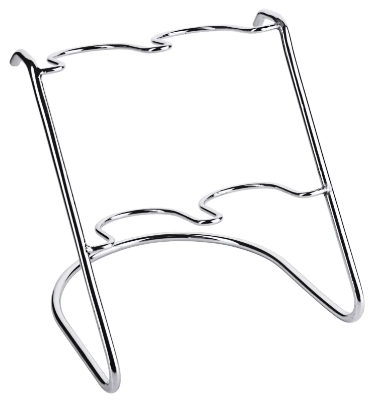 Condiment rack for 4 glasses (excluding Weck jars), chrome-plated, 21 x 22 x 21.5 cm