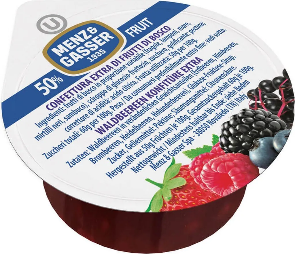 Menz & Gasser Wild Berry Jam Extra 2500g