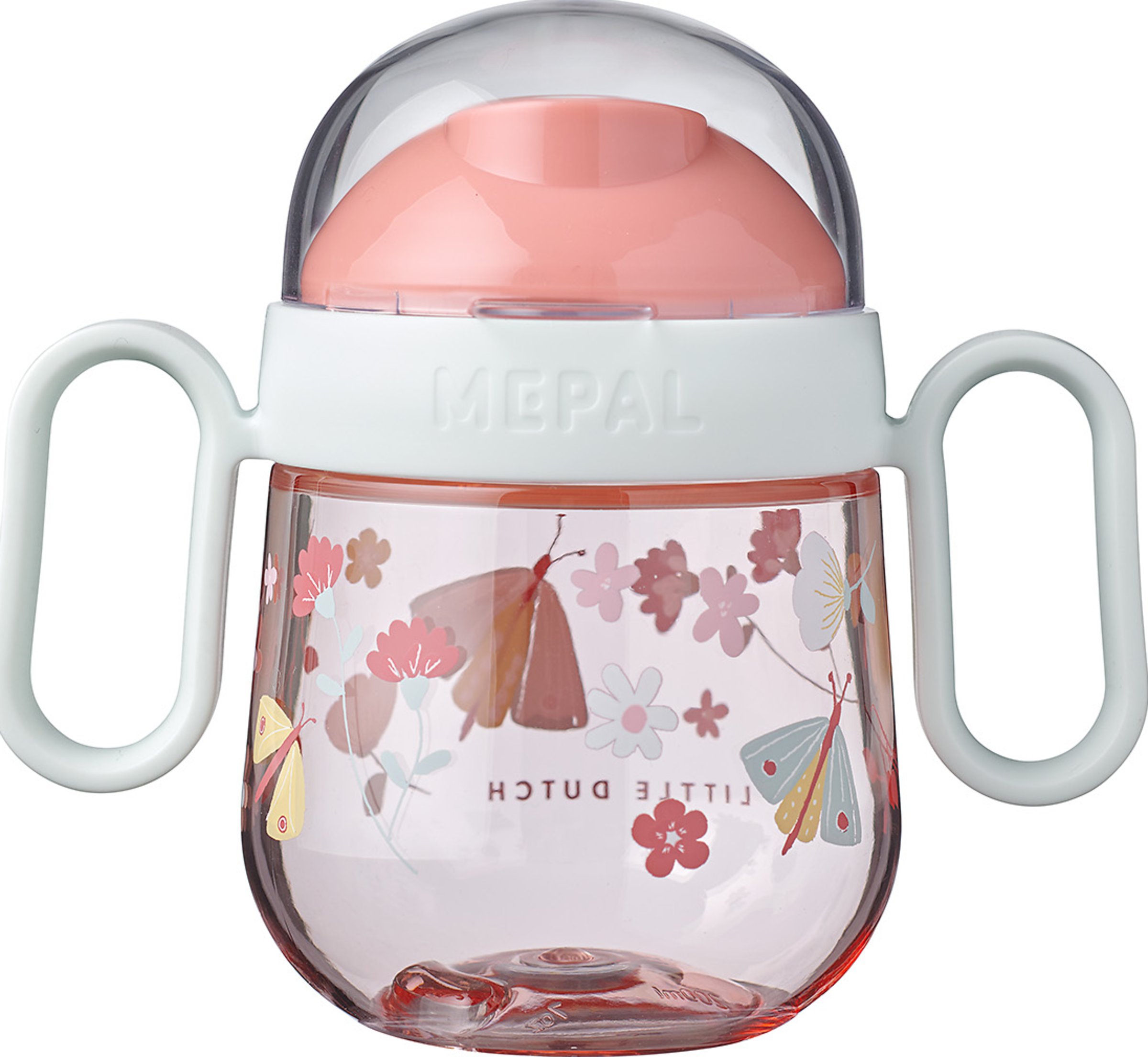 MEPAL Anti-Drip Training Cup Mio Flowers, 200 ml