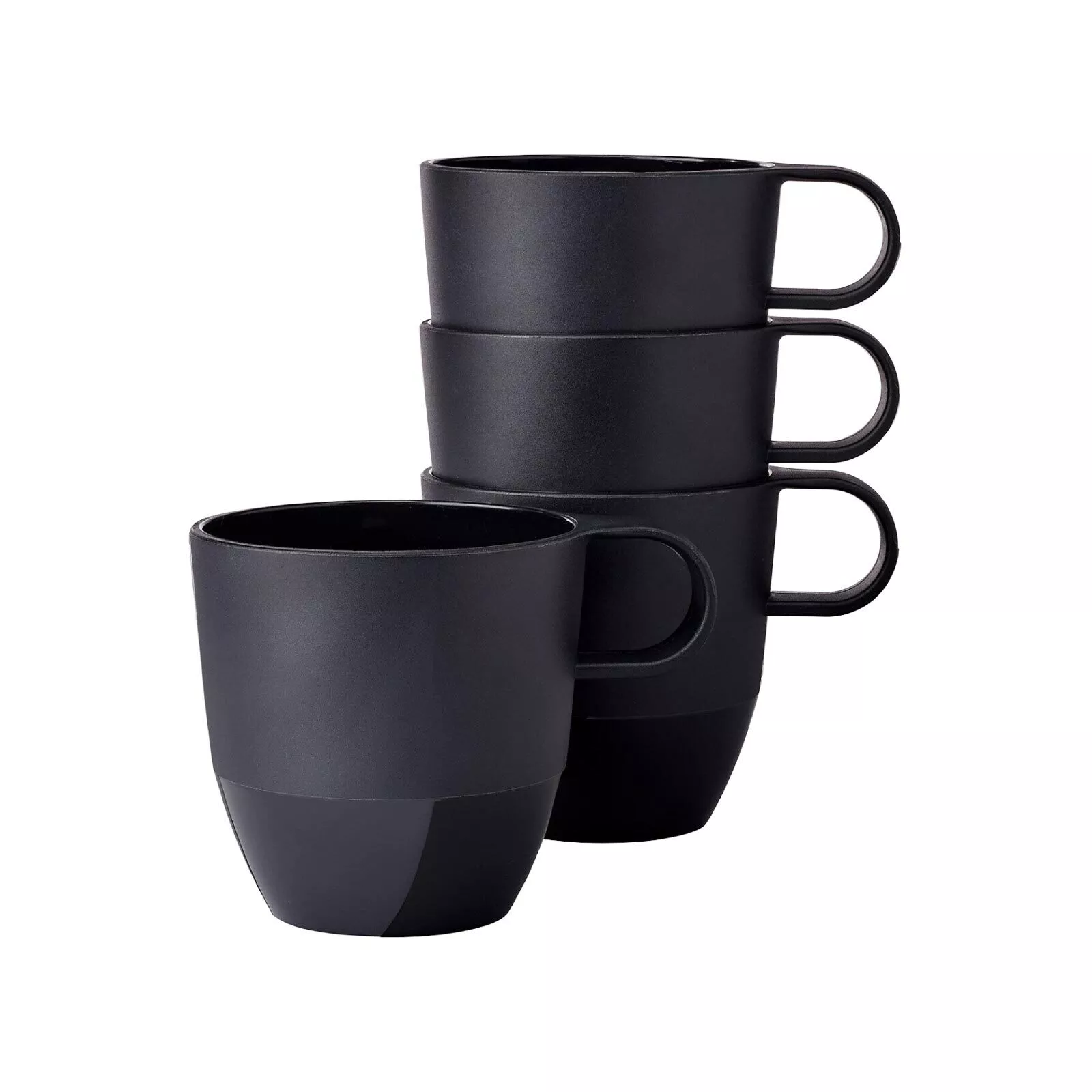 Mepal HANDLE MUG Silueta Nordic Black 300 ml set of 4