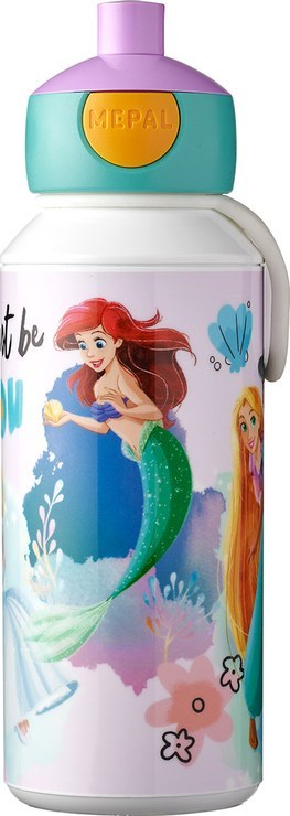 MEPAL Pop-up Drinking Bottle Campus Disney Princess, 400 ml