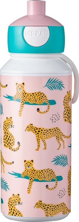 MEPAL Pop-up Drinking Bottle Campus Leopard, 400 ml