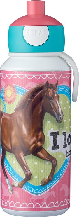 MEPAL Pop-up Drinking Bottle Campus My Horse, 400 ml