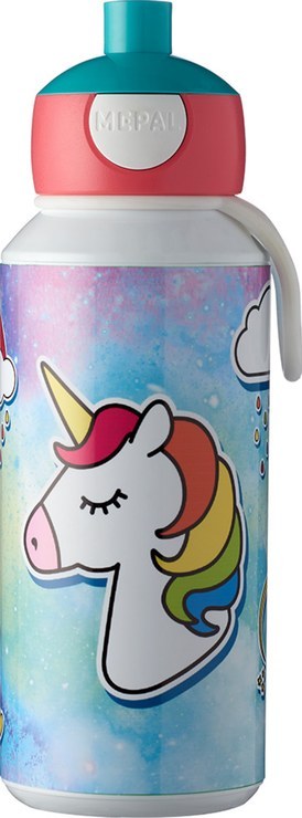 MEPAL pop-up drinking bottle Campus Unicorn, 400 ml