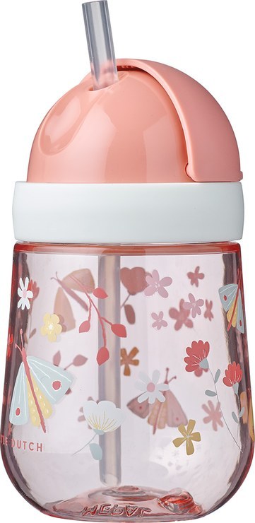 MEPAL Straw Cup Mio Flowers & Butterflies, 300 ml