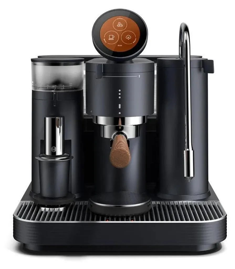 Meraki 2nd Generation Espresso Machine with Grinder, Black 14.5 kg