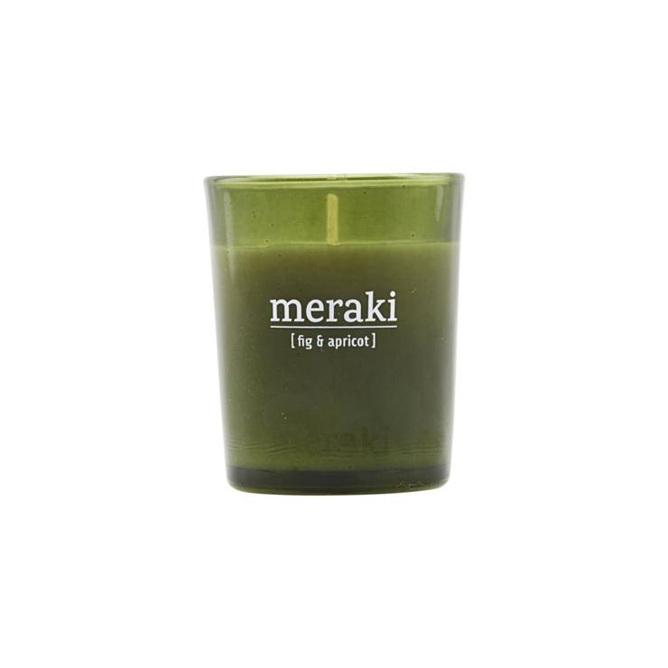 Meraki Scented Candle Green Glass 12 Hours