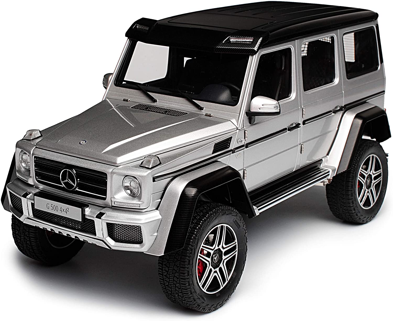 Mercedes-Benz G-Class G500 4X4 Silver 76318 1/18 Autoart Model Car