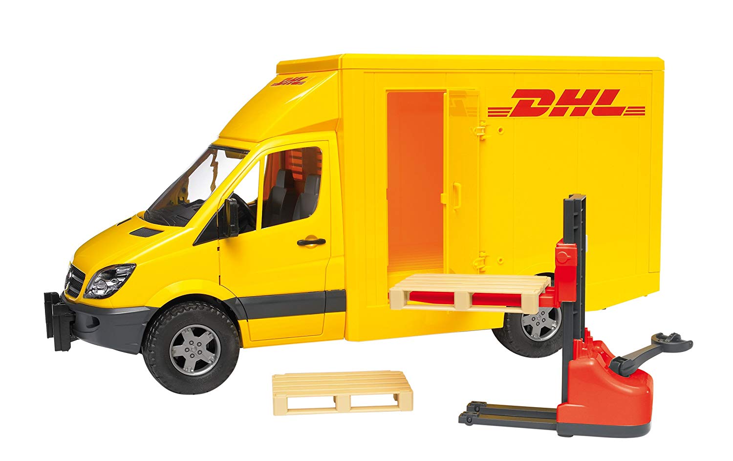 Bruder Mercedes Benz Sprinter Dhl And Hand Pallet Truck