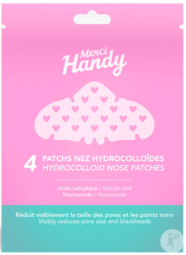 Merci Handy Hydrocolloid Nasal Strips, 4 pieces