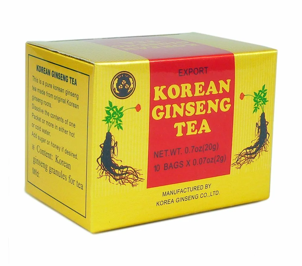 Meridian | Instant ginseng tea - 10 x 2g - Sugar-free - Ginseng drink - 20g