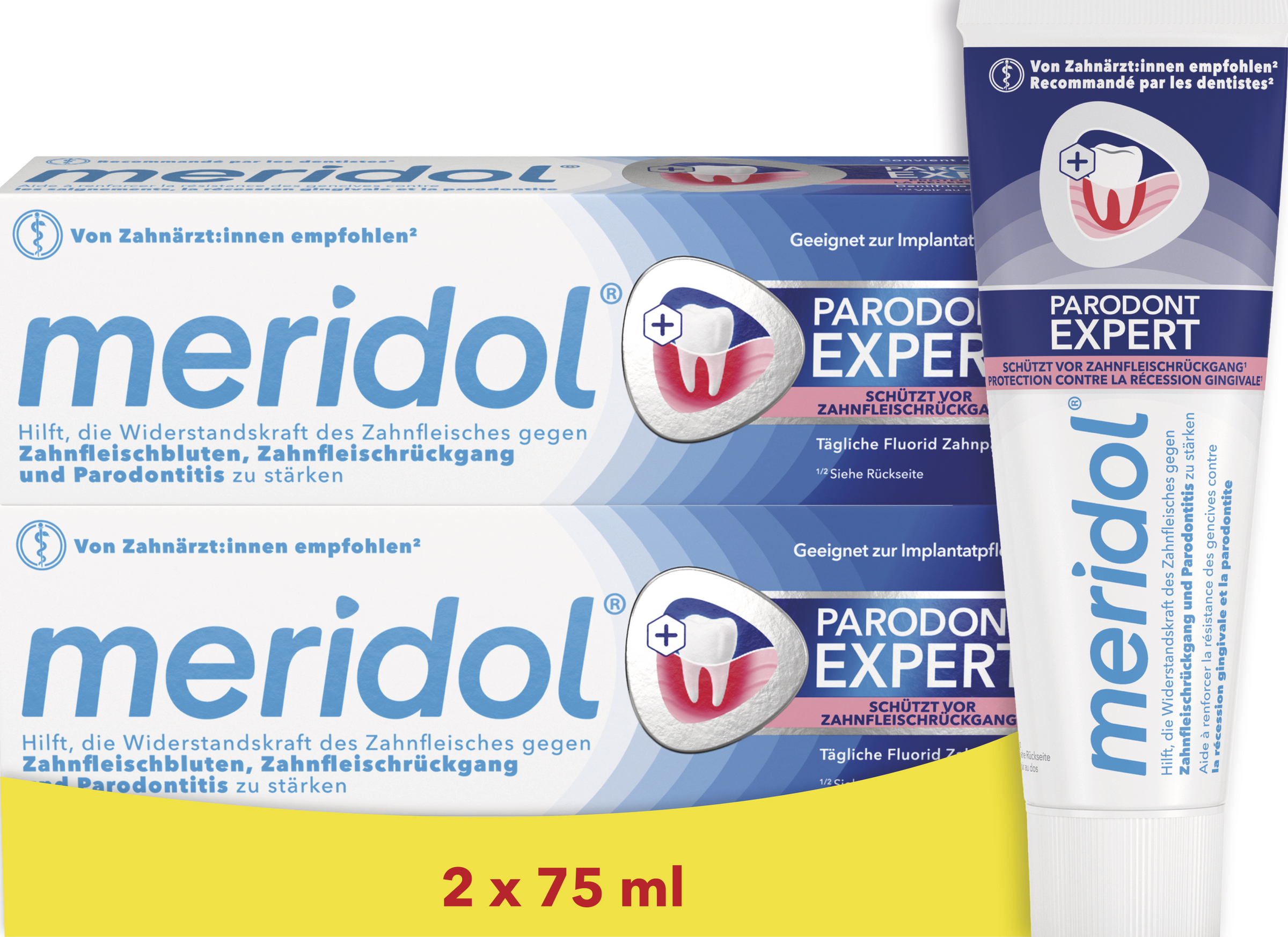 meridol Parodont Expert Toothpaste Twin Pack 150 ml