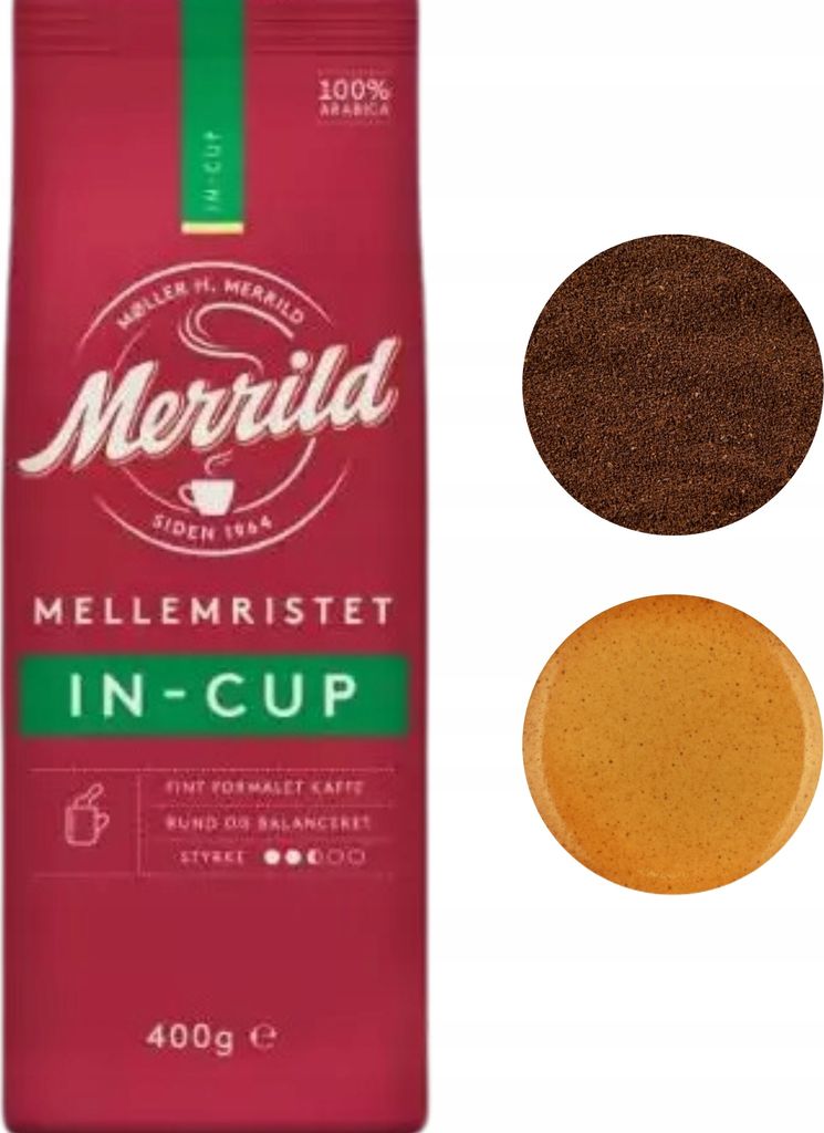 Lavazza Merrild in Cup ground coffee 400g