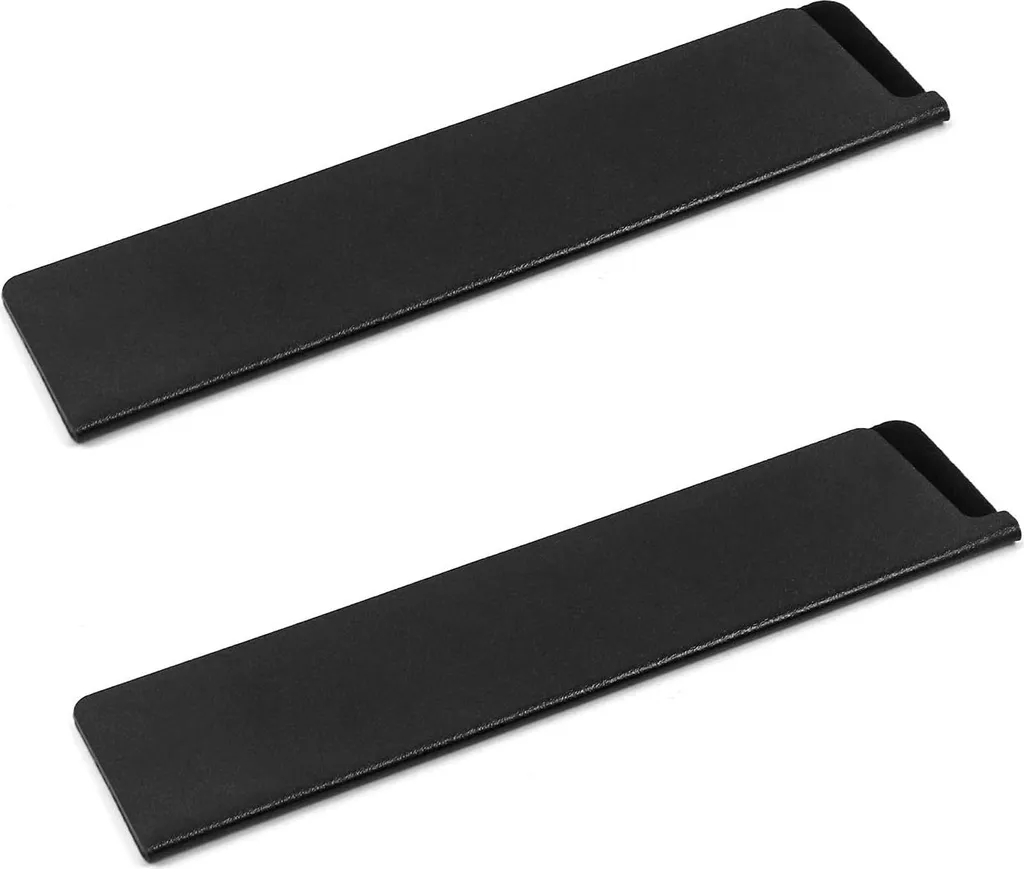 Markenlos Knife guard - food safe - set of 2 - ABS plastic - 22cm x 5cm