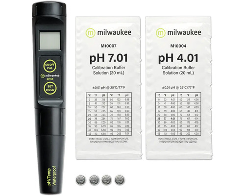 Aquarium Meter Milwaukee PH55 Pro - Waterproof pH/°C Measuring Pen Water Analysis