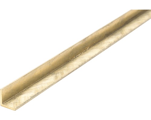 Hornbach Brass L-profile 4.0x4.0x1000 mm