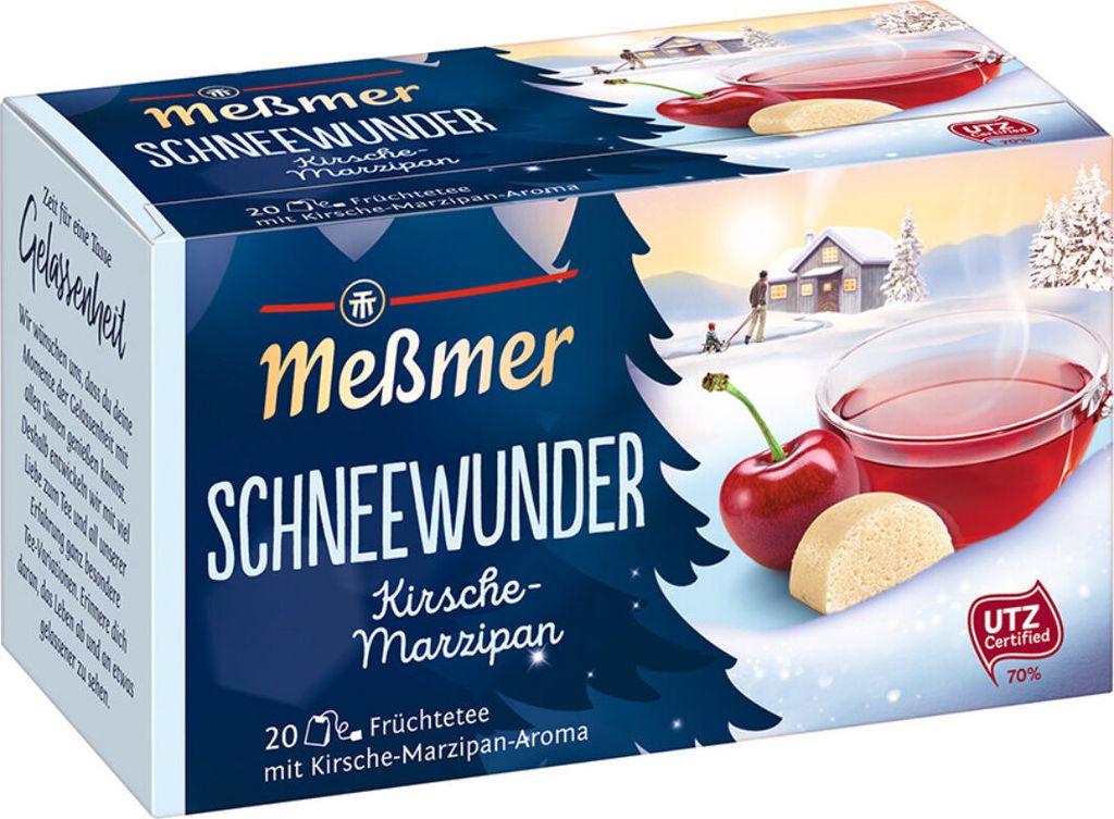 Meßmer Snow Wonder Cherry Marzipan Flavored Fruit Tea 55g