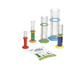 Measuring cylinder set, 5 pieces
