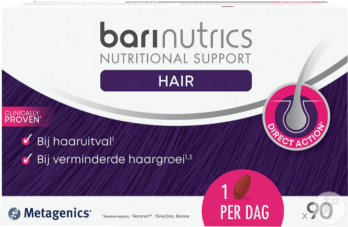 Metagenics BariNutrics Hair 90 Capsules New Formula