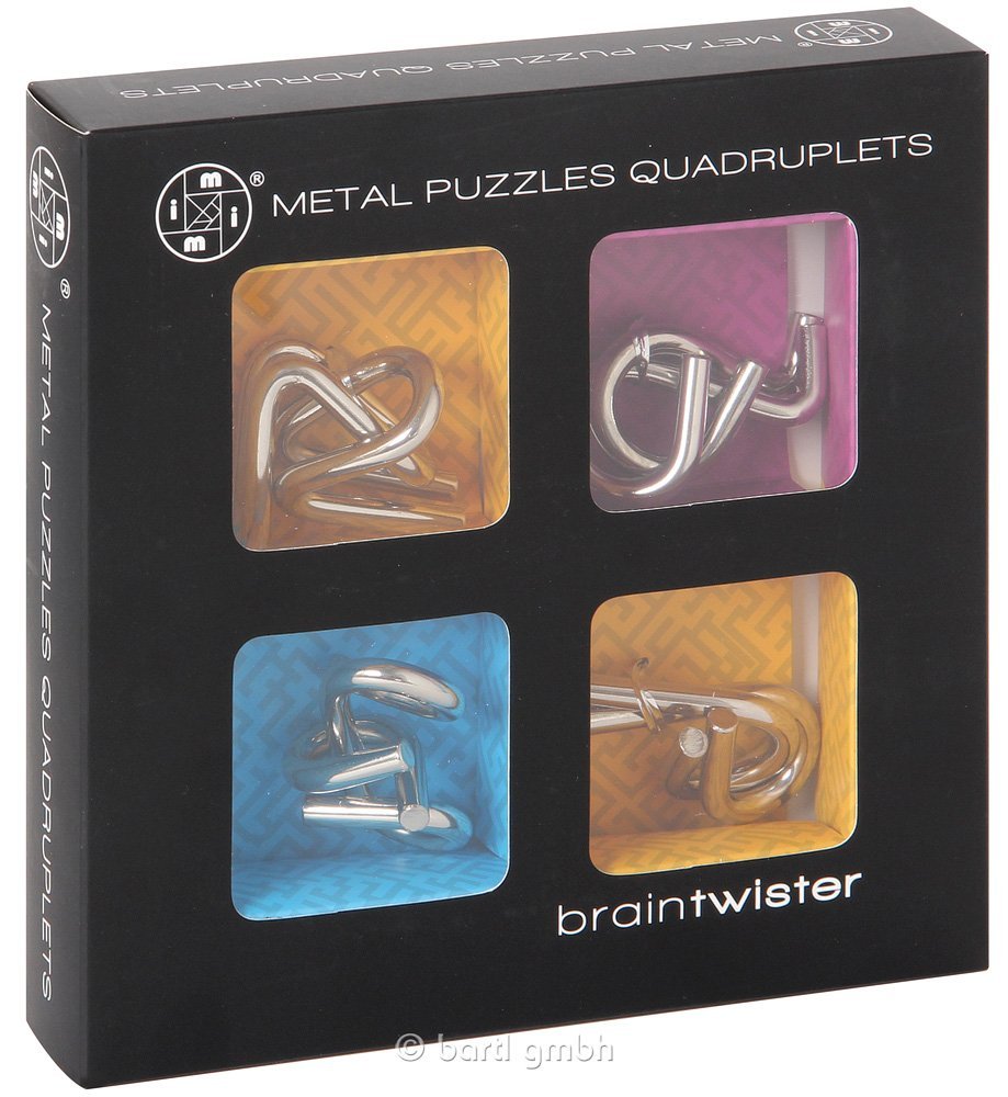 Metal Puzzle Quadruplets 40